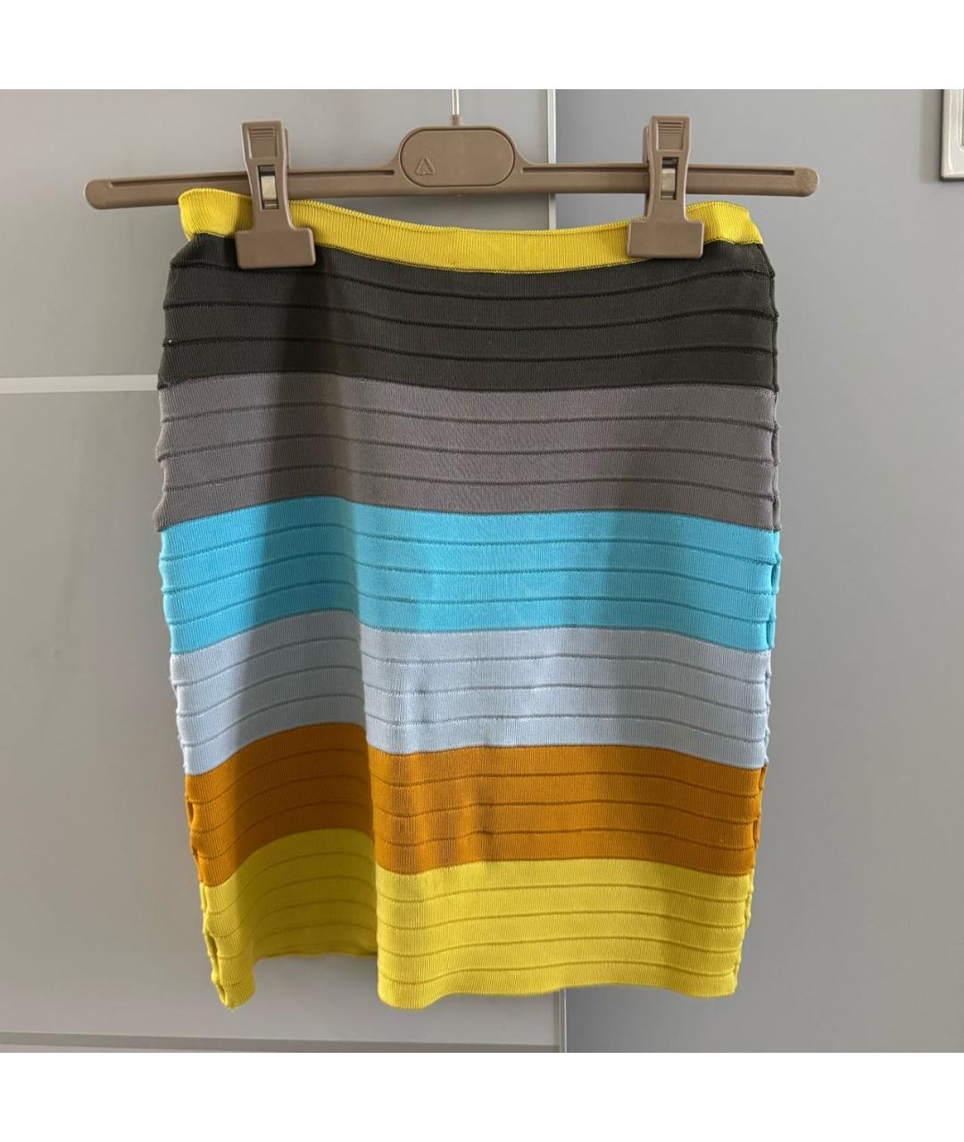 MISSONI Мульти вискозная юбка мини, фото 2