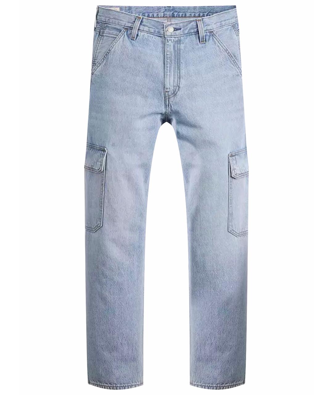 LEVI'S Хлопковые прямые джинсы, фото 1
