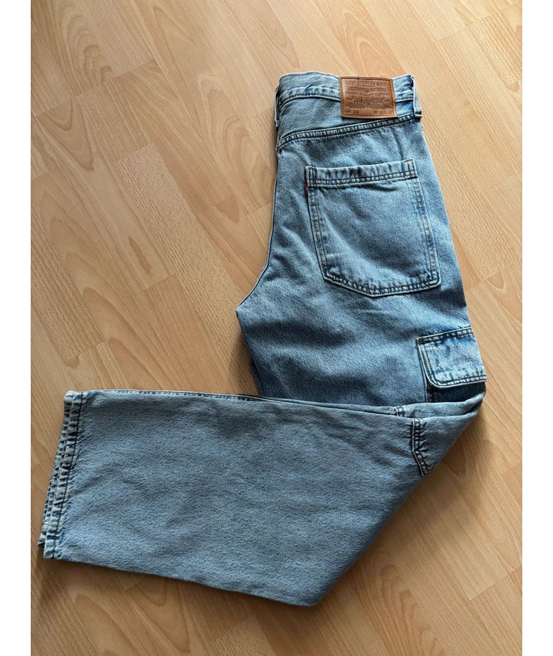 LEVI'S Хлопковые прямые джинсы, фото 4