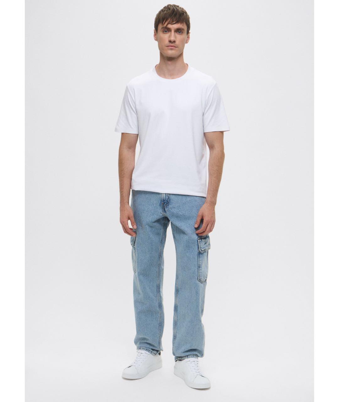 LEVI'S Хлопковые прямые джинсы, фото 8