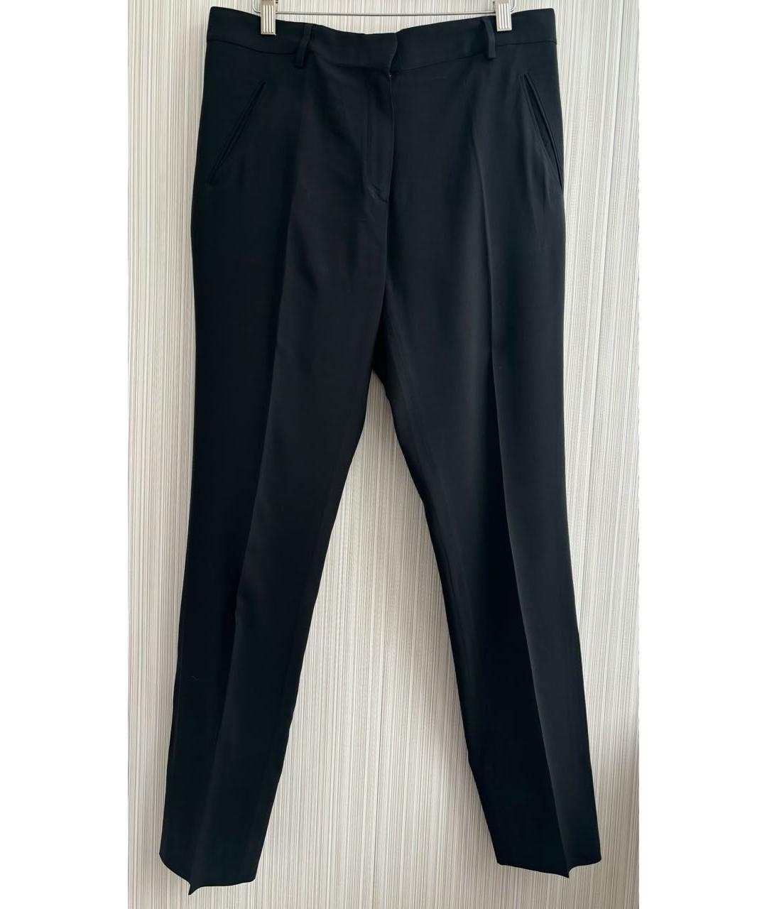 CELINE Черные ацетатные брюки узкие, фото 2