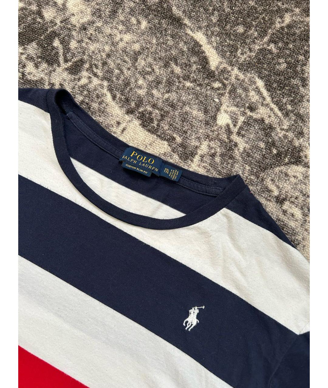 POLO RALPH LAUREN Мульти хлопковая футболка, фото 2