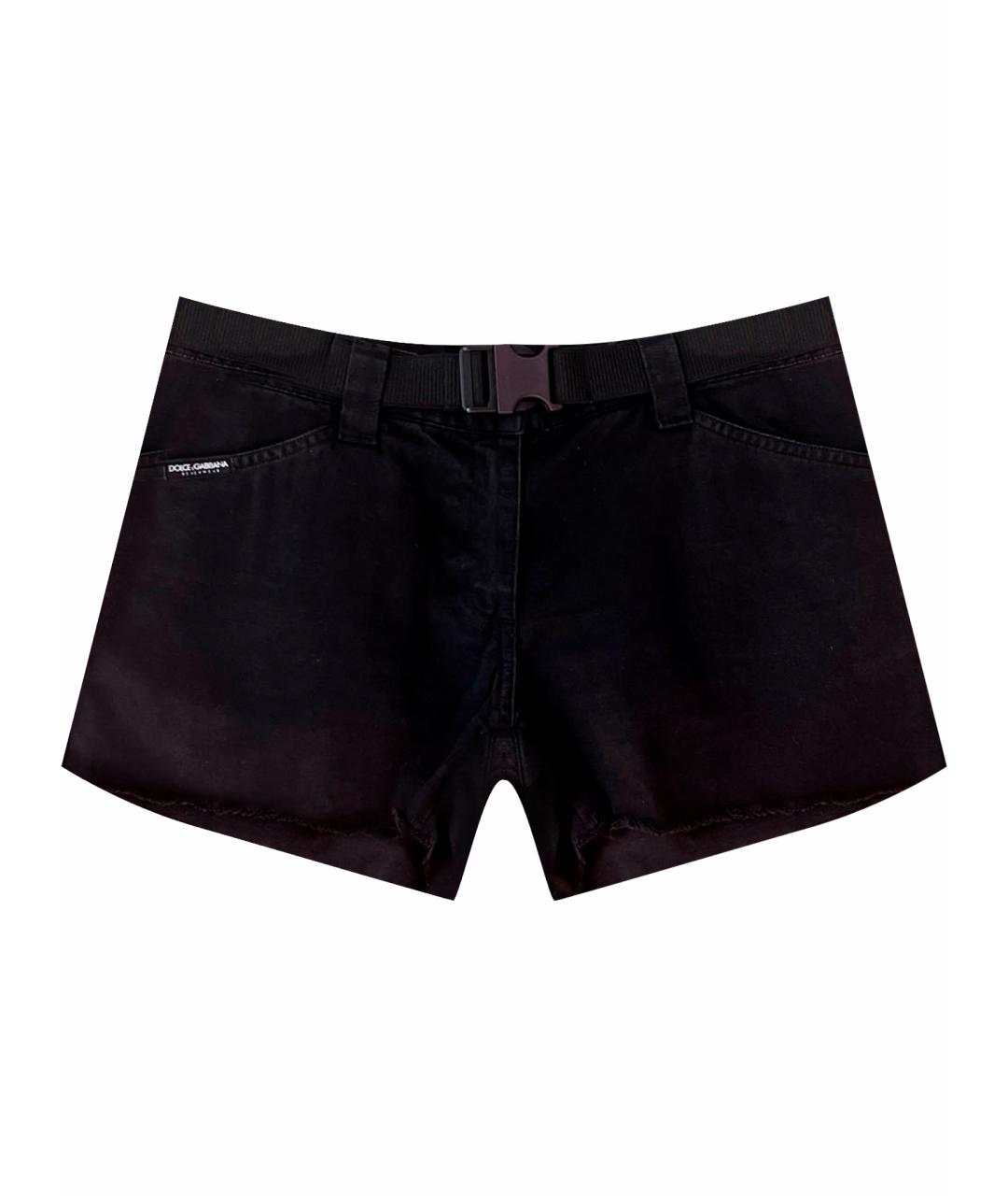 DOLCE&GABBANA Черные шорты, фото 1