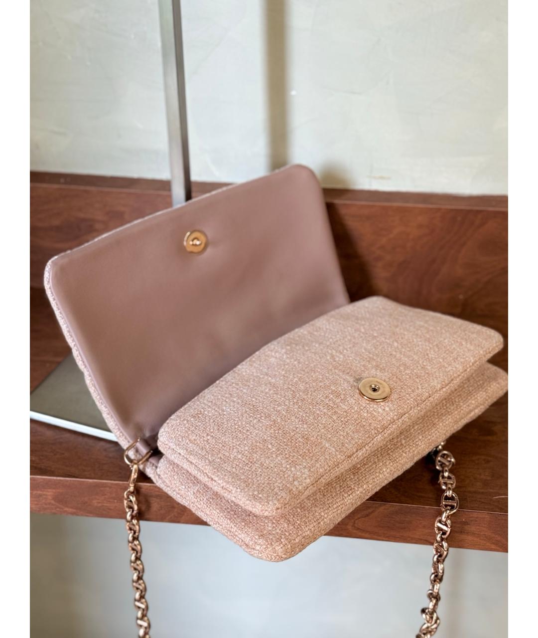 CHRISTIAN DIOR Розовая сумка через плечо, фото 6