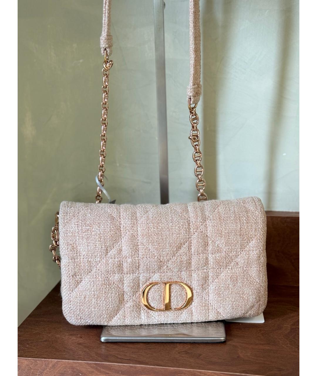 CHRISTIAN DIOR Розовая сумка через плечо, фото 7