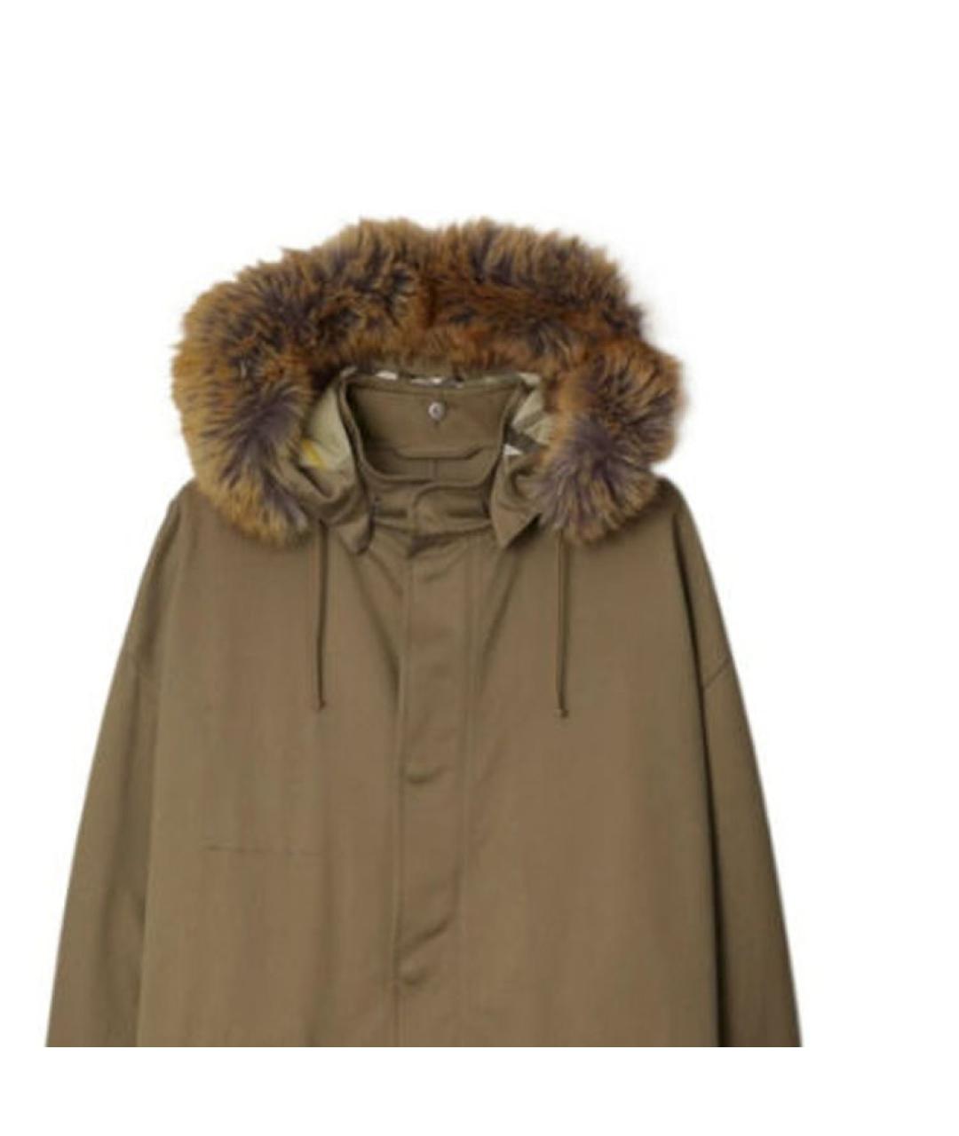 BURBERRY Бежевое пальто, фото 4