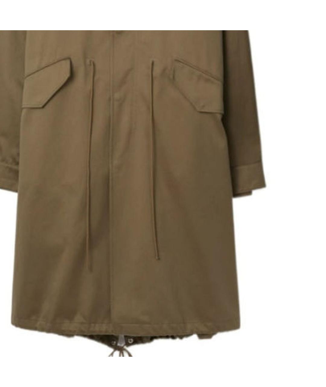 BURBERRY Бежевое пальто, фото 6