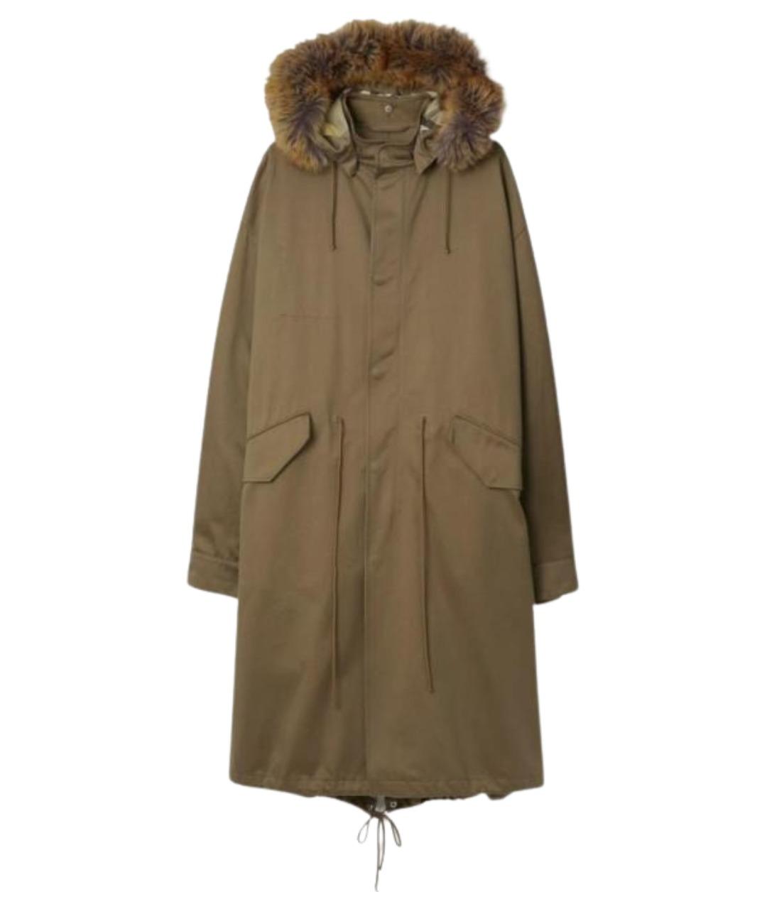 BURBERRY Бежевое пальто, фото 1