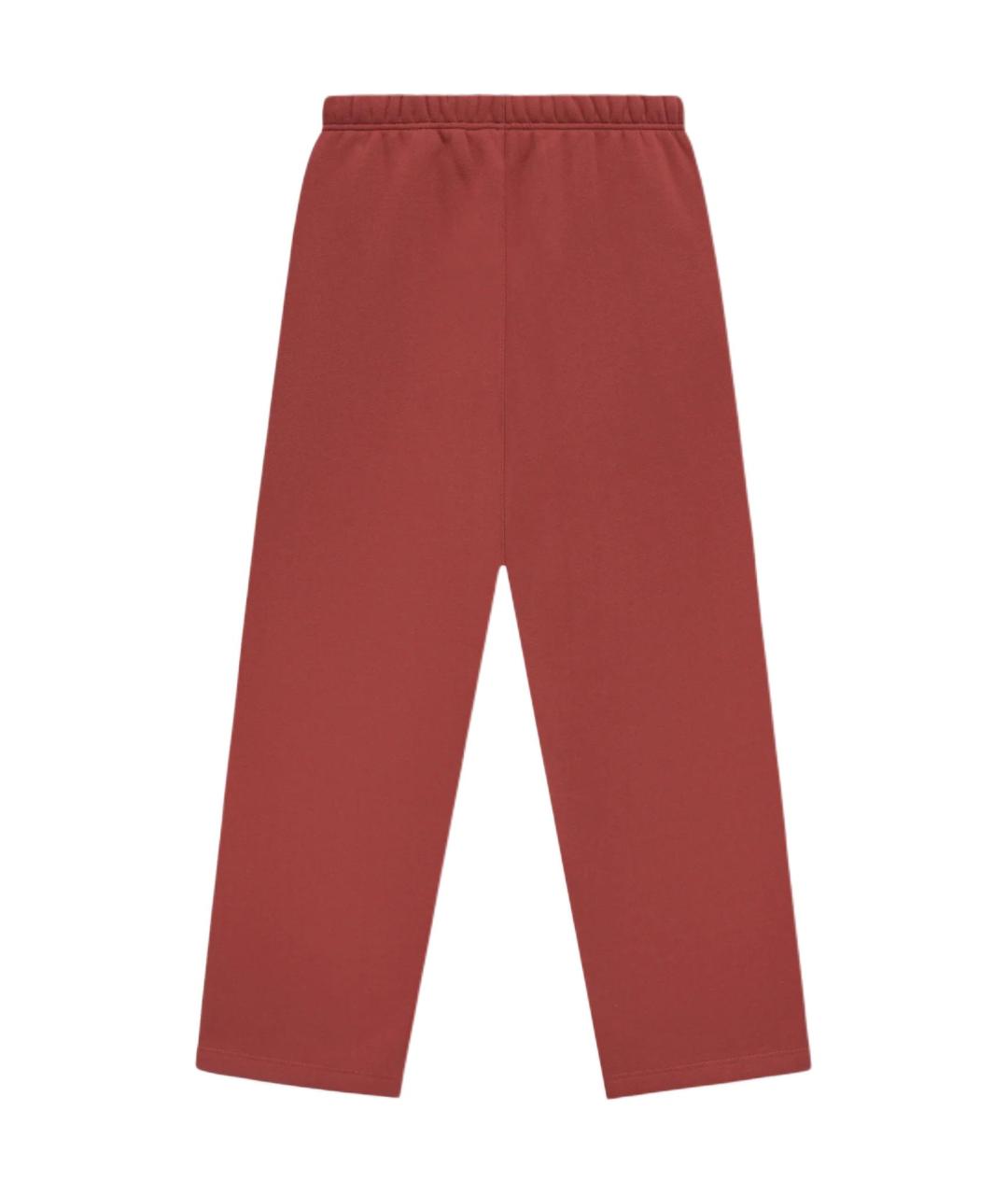 FEAR OF GOD ESSENTIALS Красные повседневные брюки, фото 2