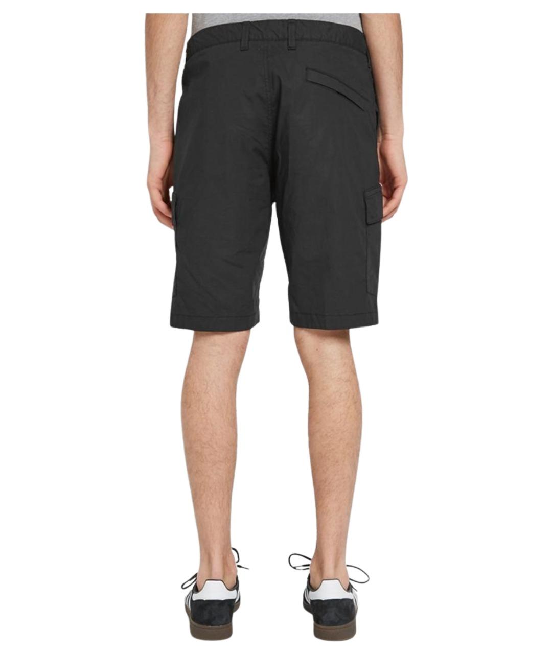 STONE ISLAND Черные шорты, фото 4