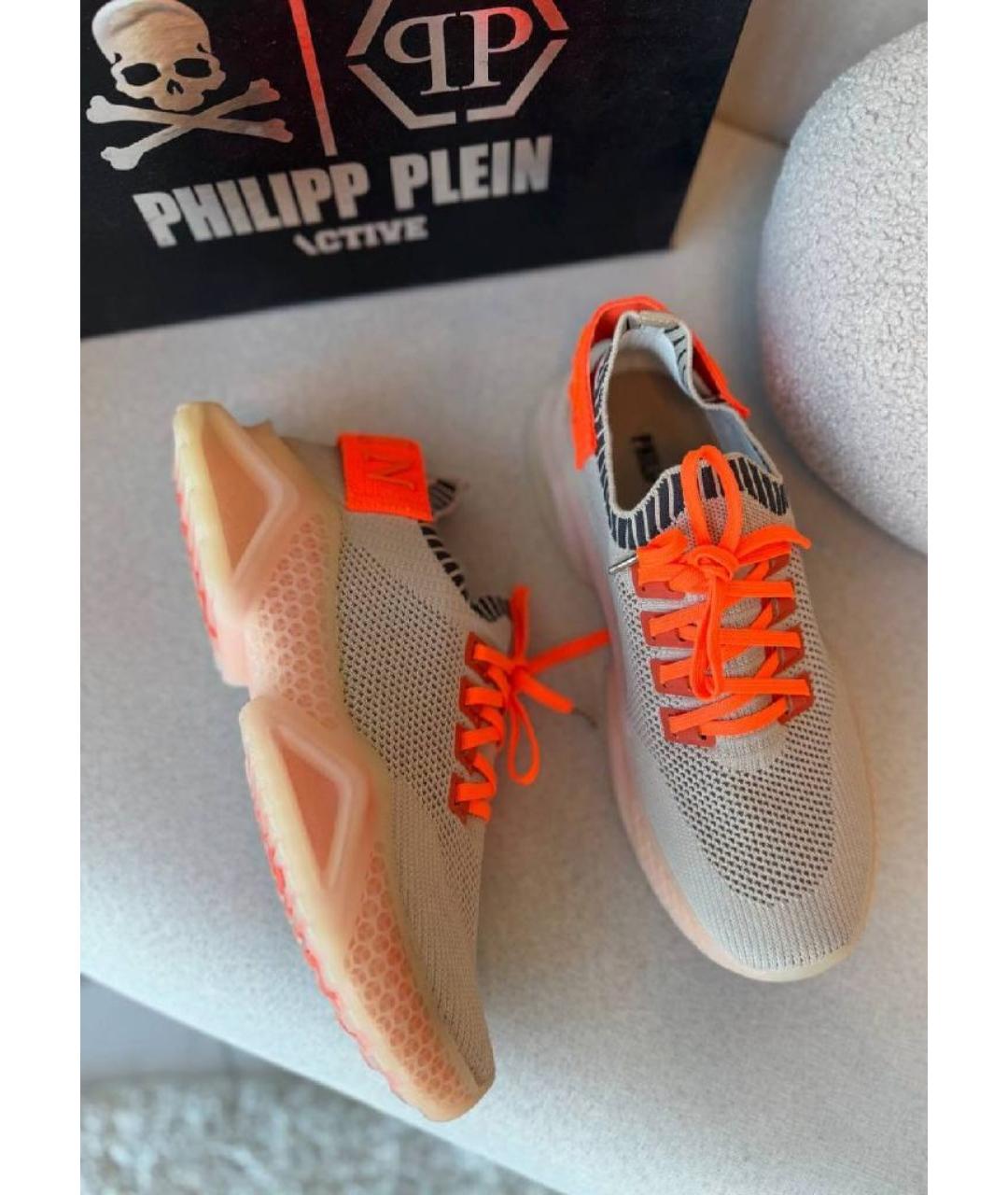 PHILIPP PLEIN Низкие кроссовки / кеды, фото 8