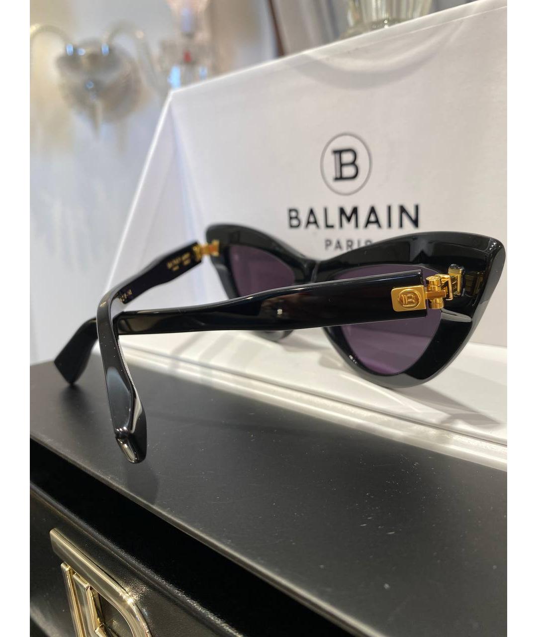 BALMAIN Черные солнцезащитные очки, фото 3