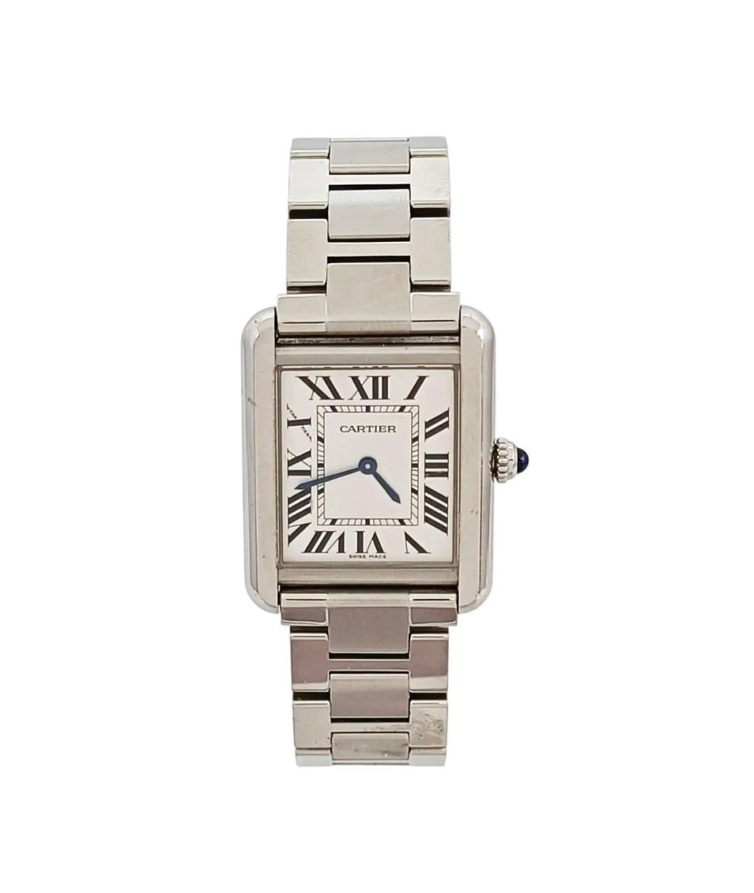 CARTIER Серебряные металлические часы, фото 2