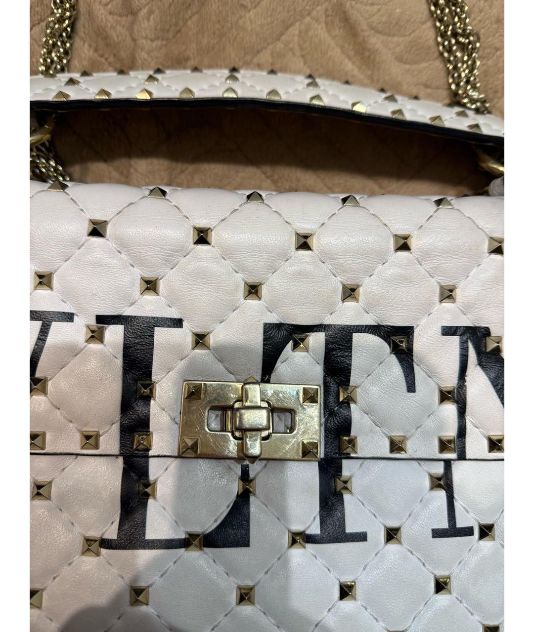 VALENTINO Белая сумка через плечо, фото 7