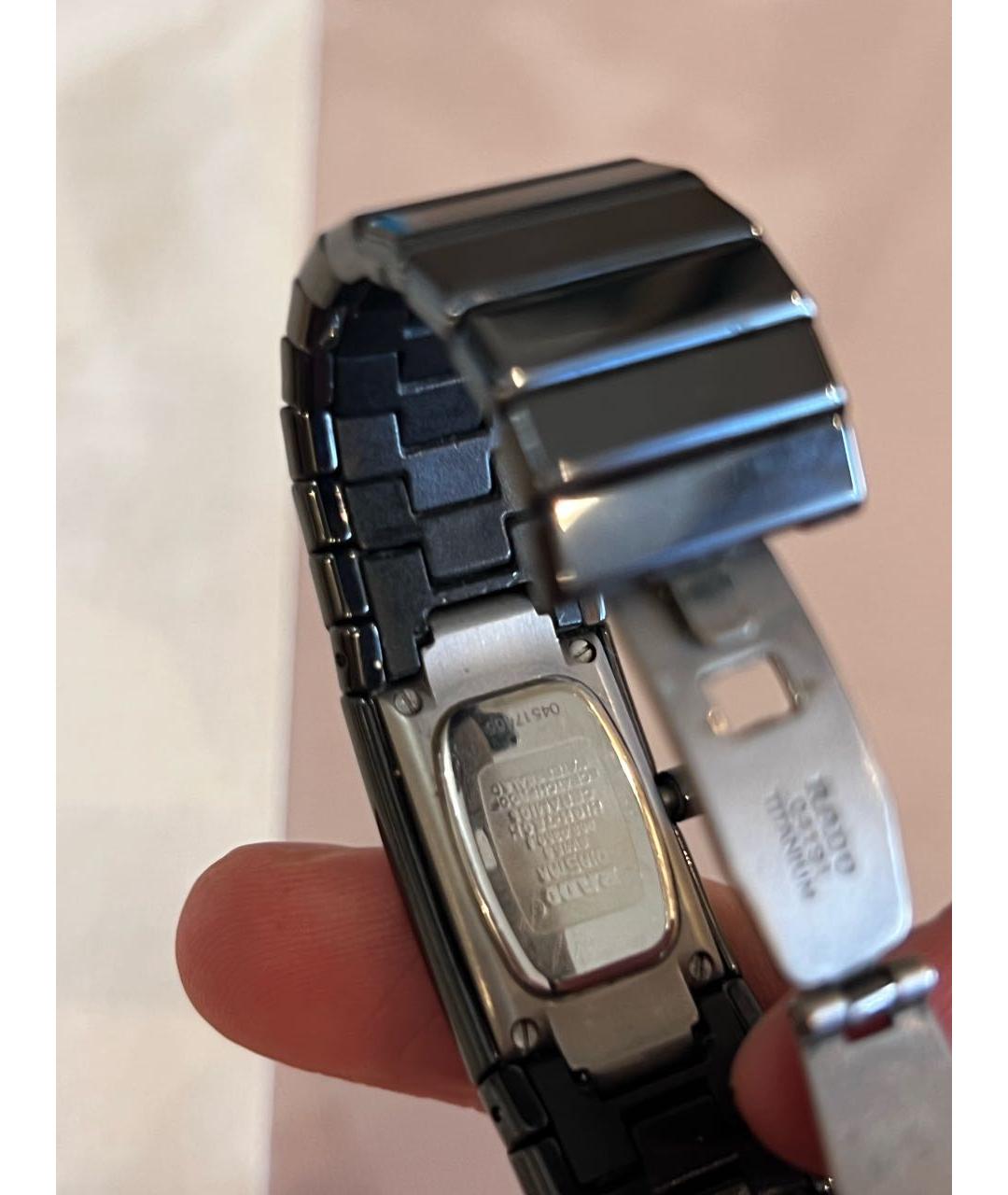 RADO Антрацитовые керамические часы, фото 3