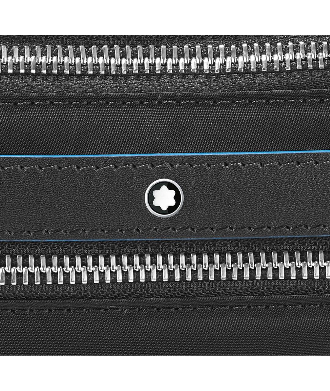 MONTBLANC Черная поясная сумка, фото 3