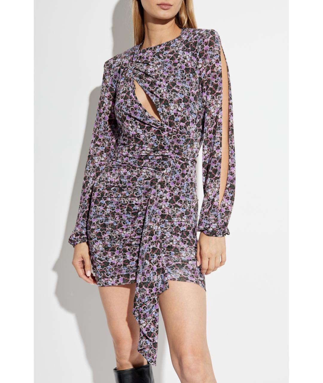ISABEL MARANT Мульти коктейльное платье, фото 3