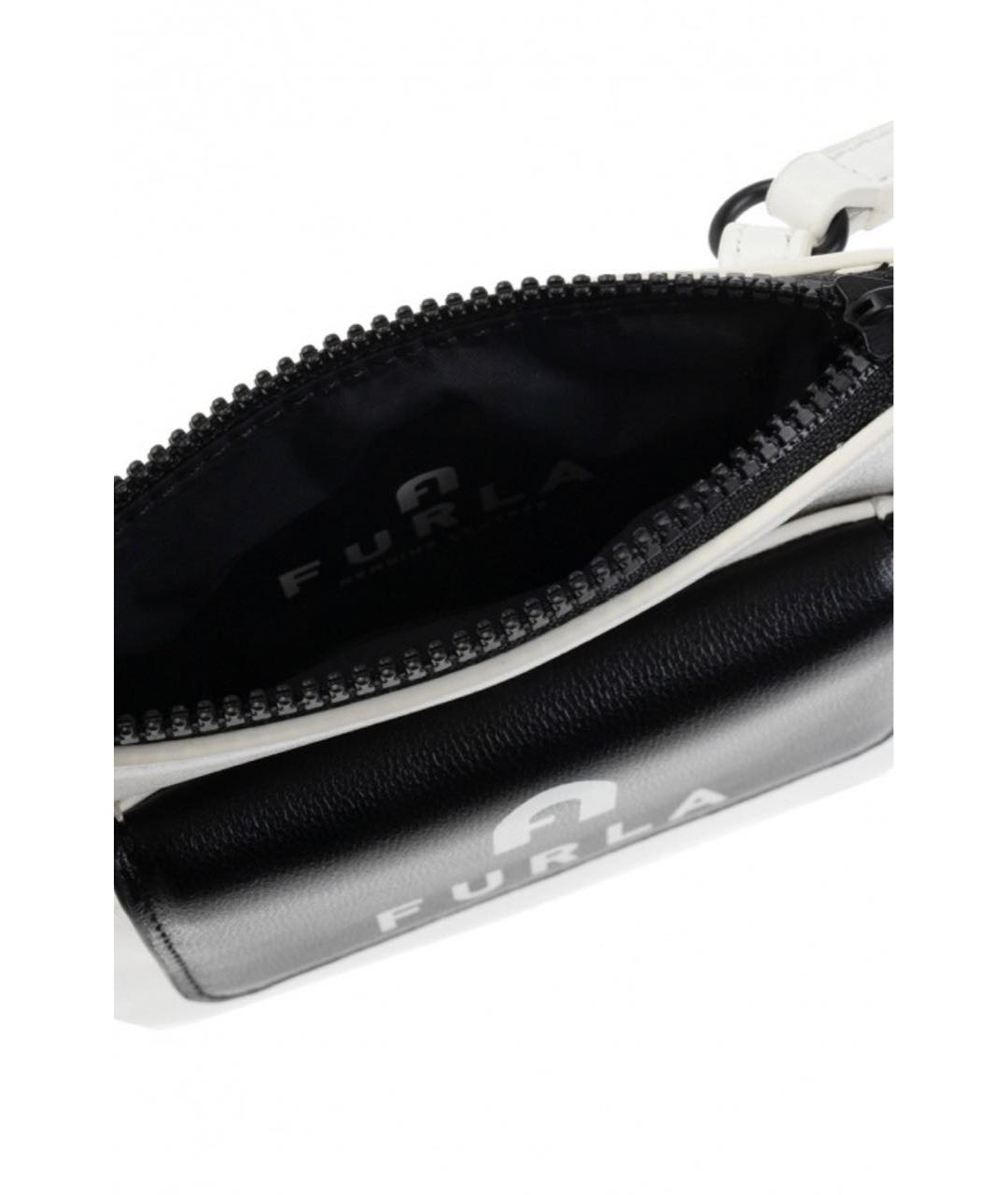 FURLA Белая кожаная сумка через плечо, фото 4