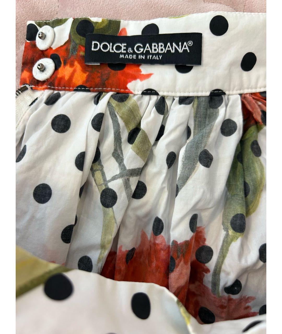 DOLCE&GABBANA Хлопковая юбка макси, фото 3