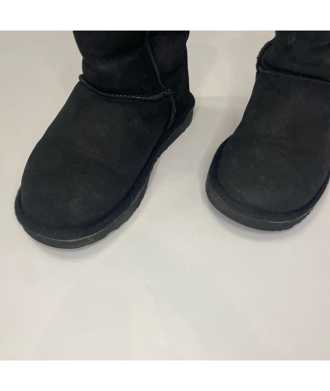 UGG AUSTRALIA Черные сапоги, фото 3