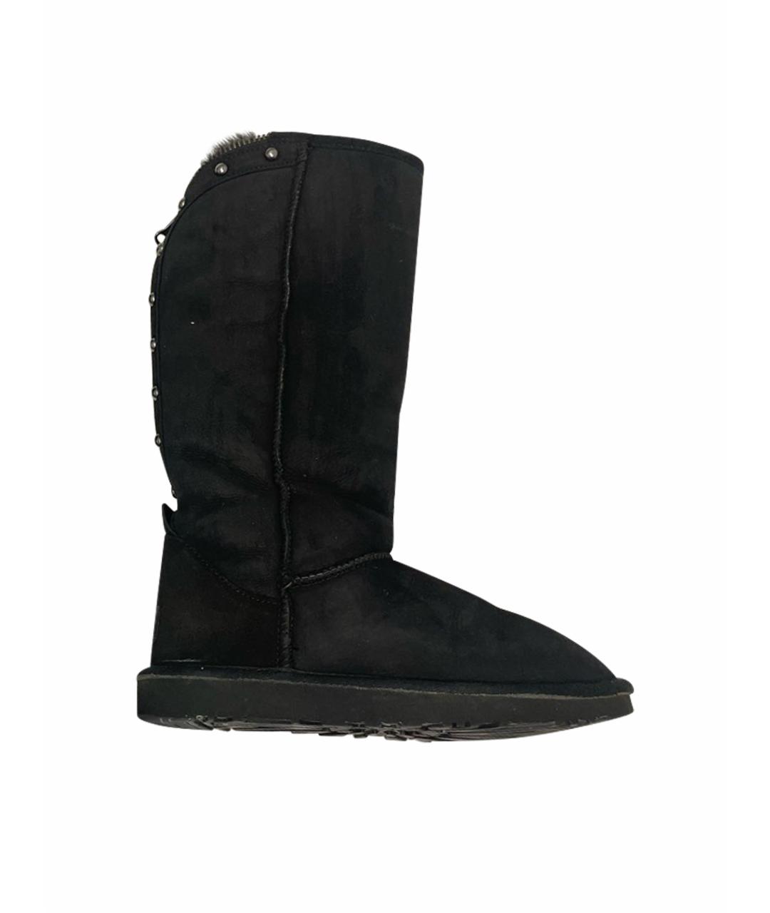 UGG AUSTRALIA Черные сапоги, фото 1