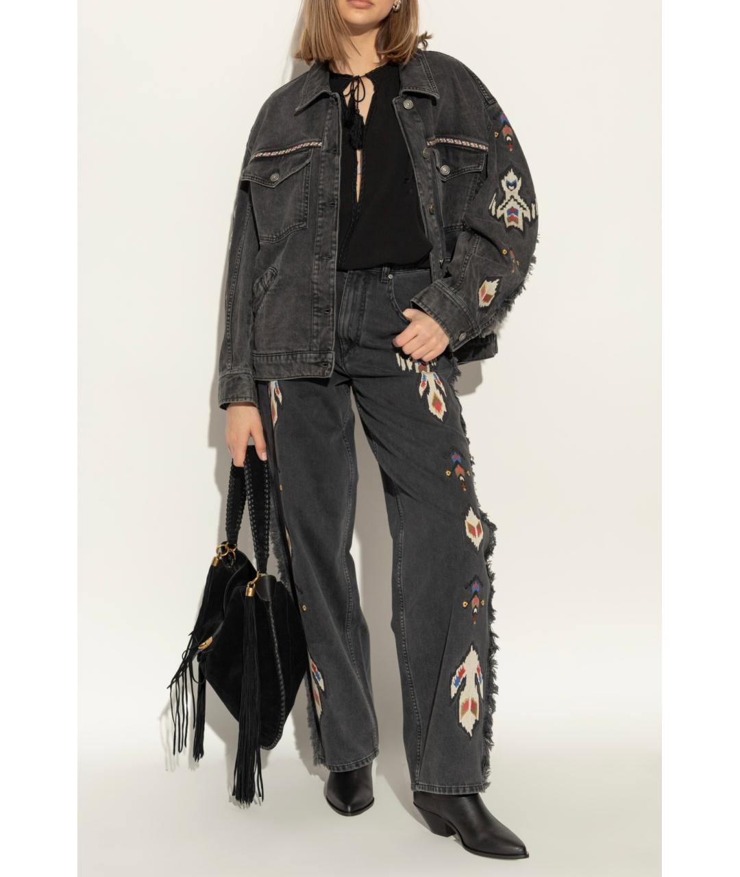 ISABEL MARANT Черные кожаные ботильоны, фото 5