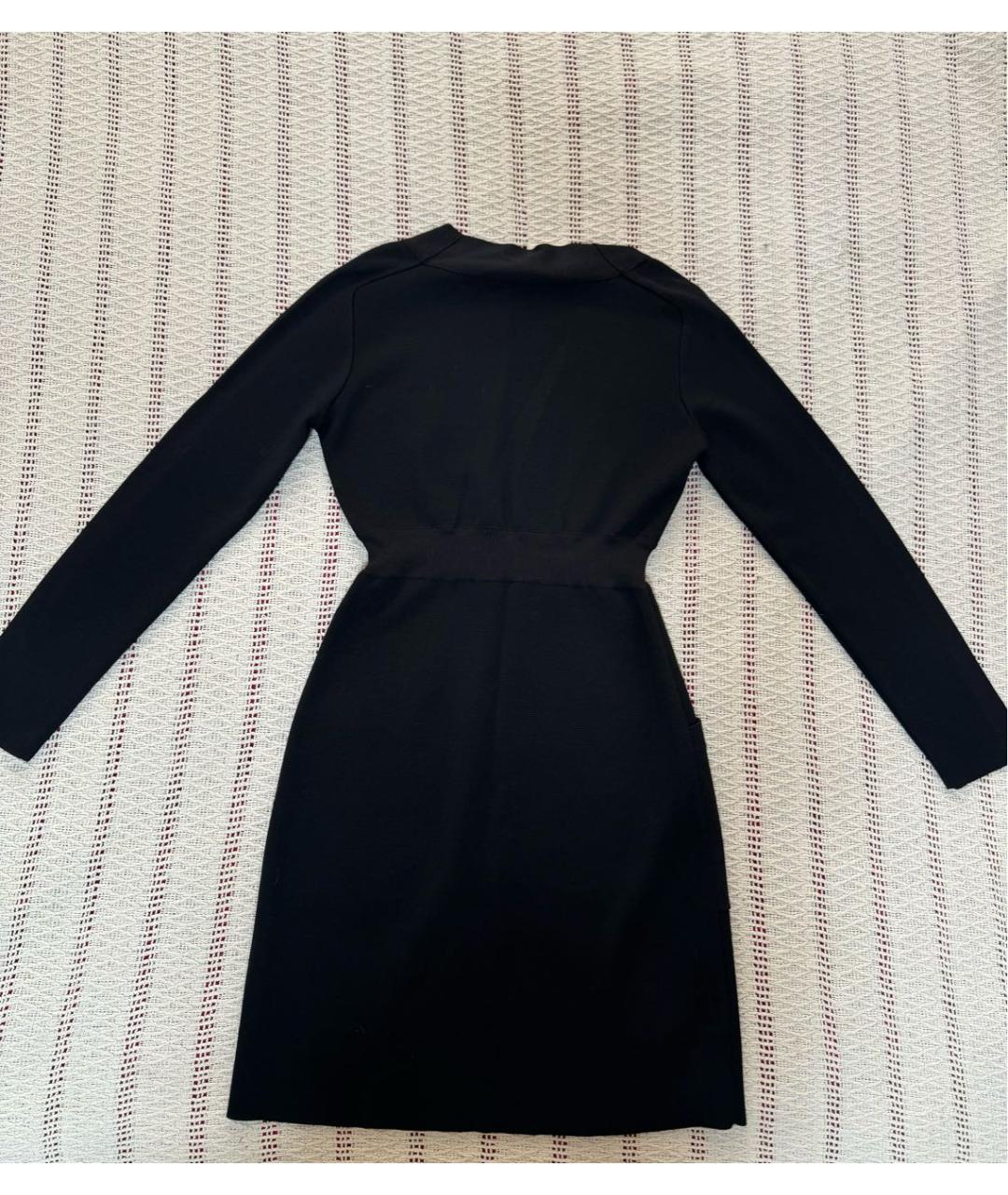 SAINT LAURENT Черное повседневное платье, фото 2