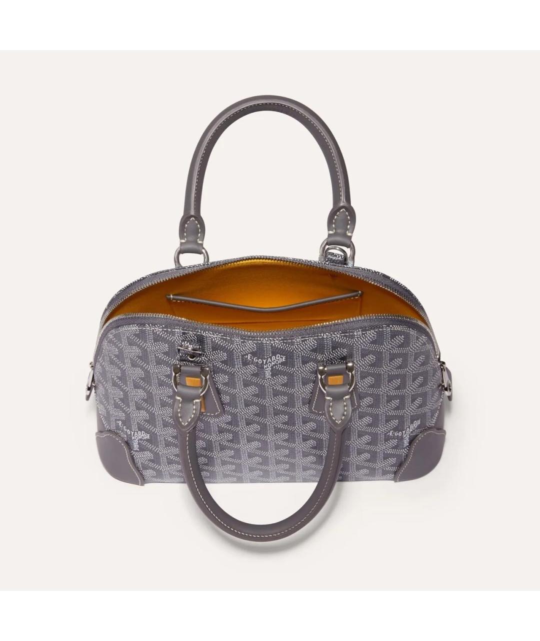 GOYARD Серая сумка с короткими ручками, фото 3