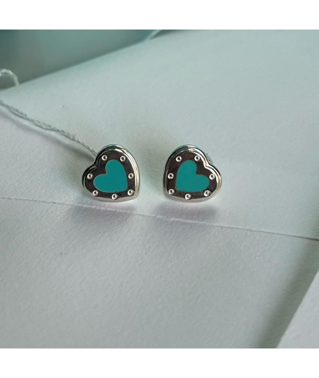 TIFFANY&CO Серебряные серебряные серьги, фото 3
