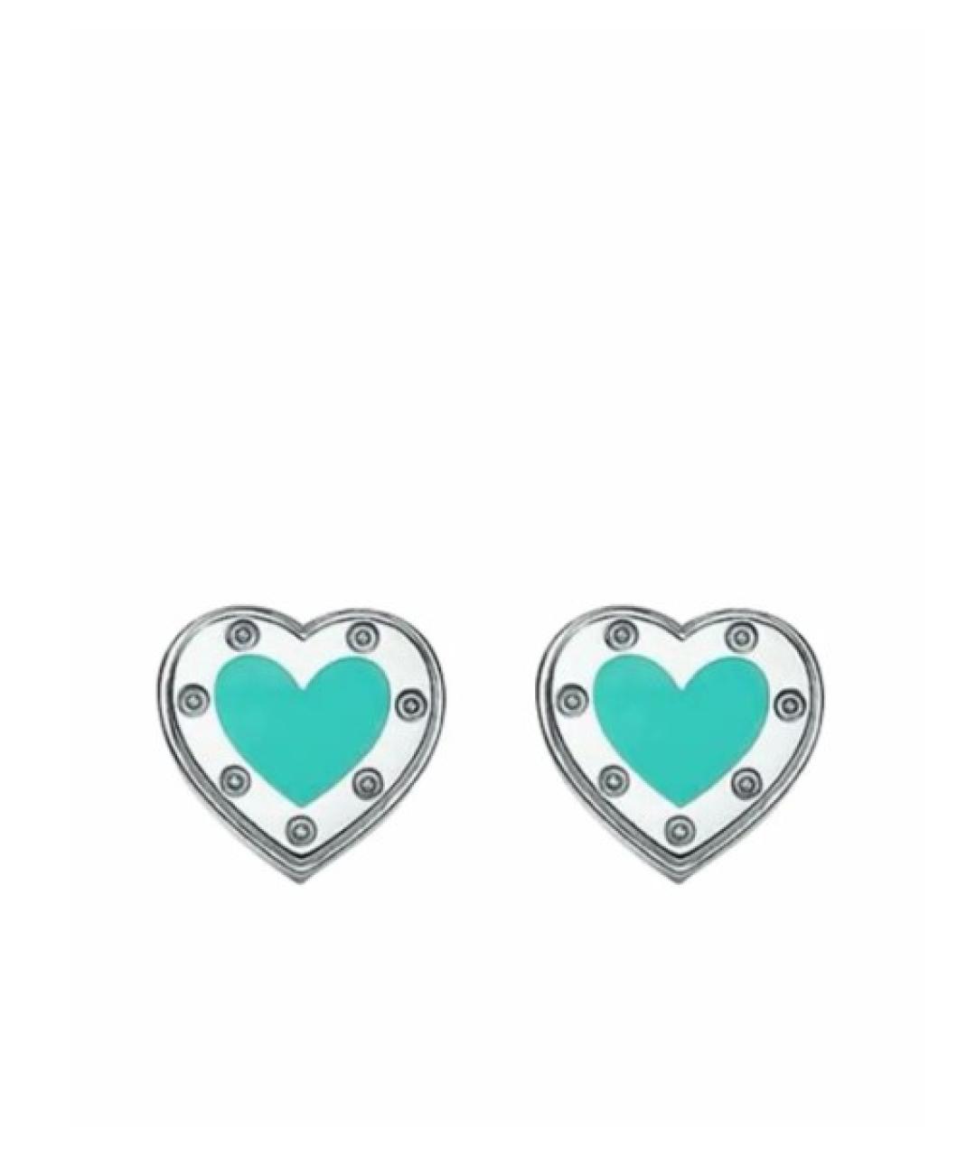 TIFFANY&CO Серебряные серебряные серьги, фото 4
