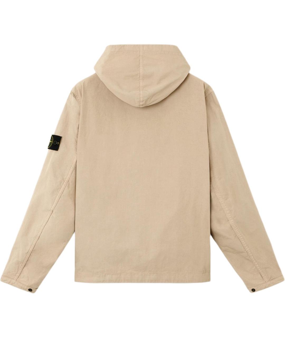 STONE ISLAND Бежевая куртка, фото 2