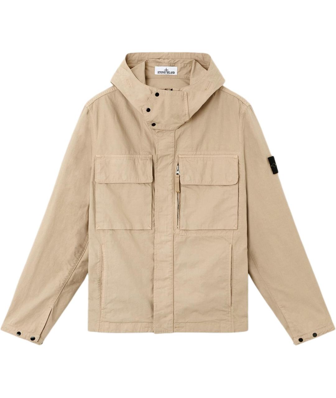 STONE ISLAND Бежевая куртка, фото 1
