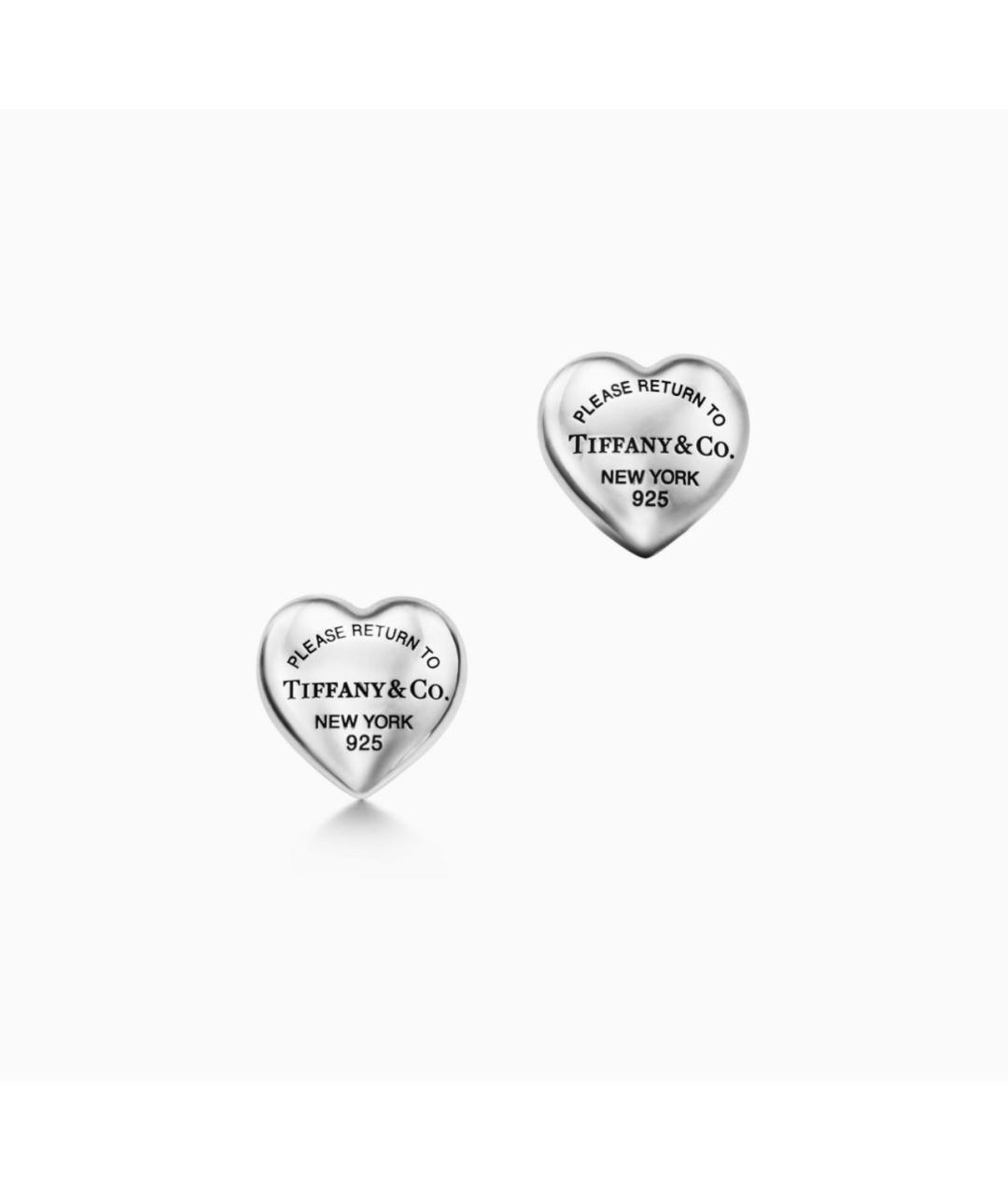 TIFFANY&CO Серебряные серебряные серьги, фото 3
