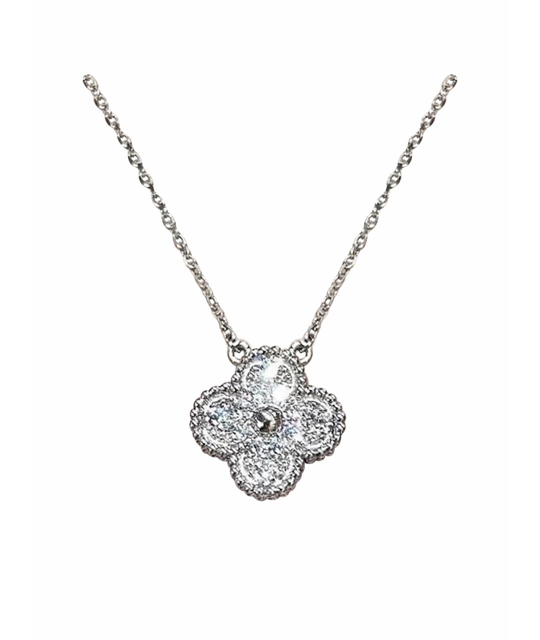 VAN CLEEF & ARPELS Серебряное колье из белого золота, фото 1