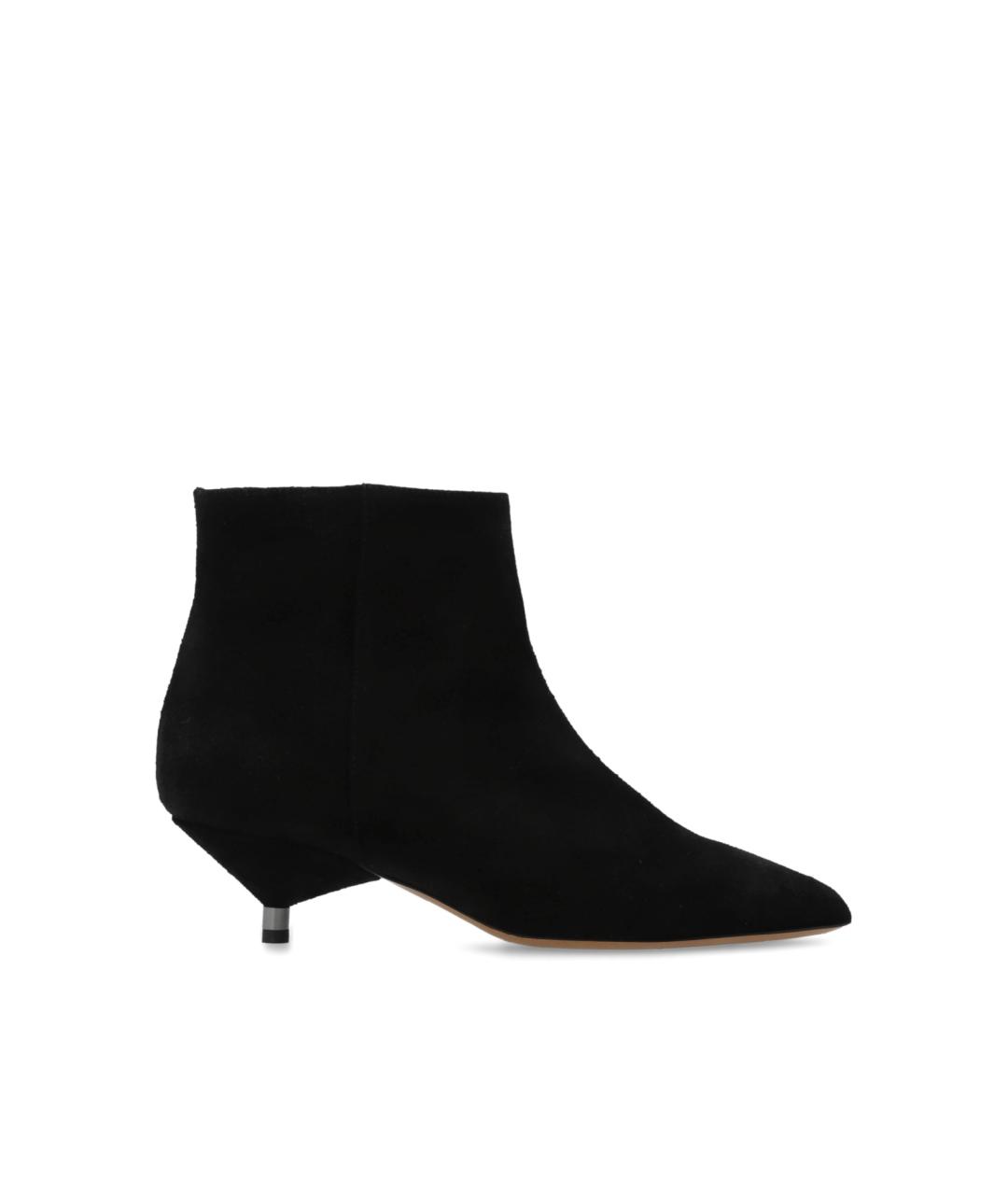 ISABEL MARANT Черные замшевые ботильоны, фото 6