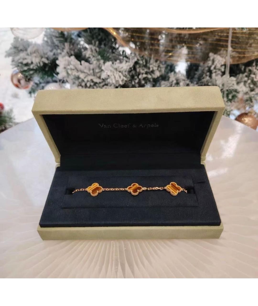 VAN CLEEF & ARPELS Оранжевый браслет из желтого золота, фото 4