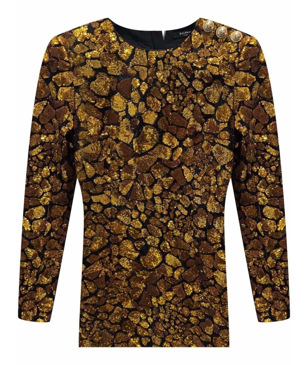 BALMAIN Черное вечернее платье, фото 1
