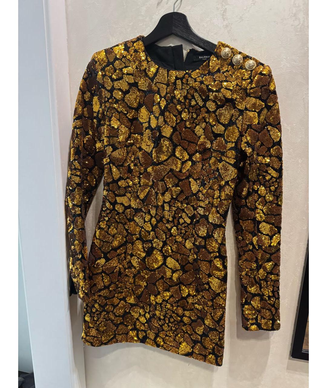 BALMAIN Черное вечернее платье, фото 3