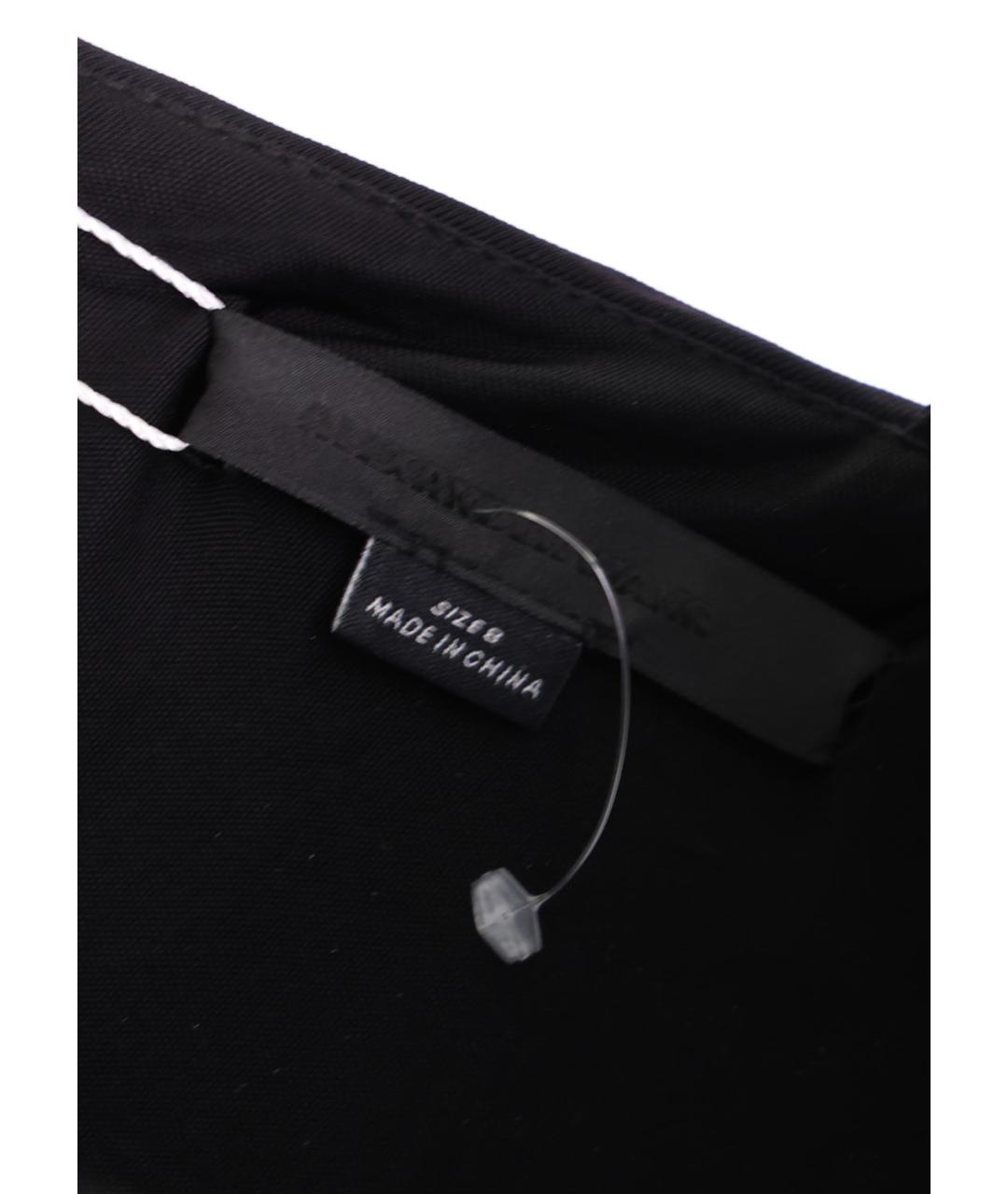 ALEXANDER WANG Черное вискозное коктейльное платье, фото 3
