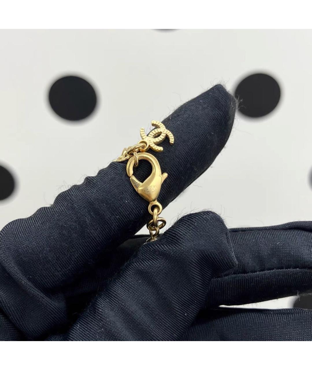 CHANEL Бежевая подвеска, фото 6