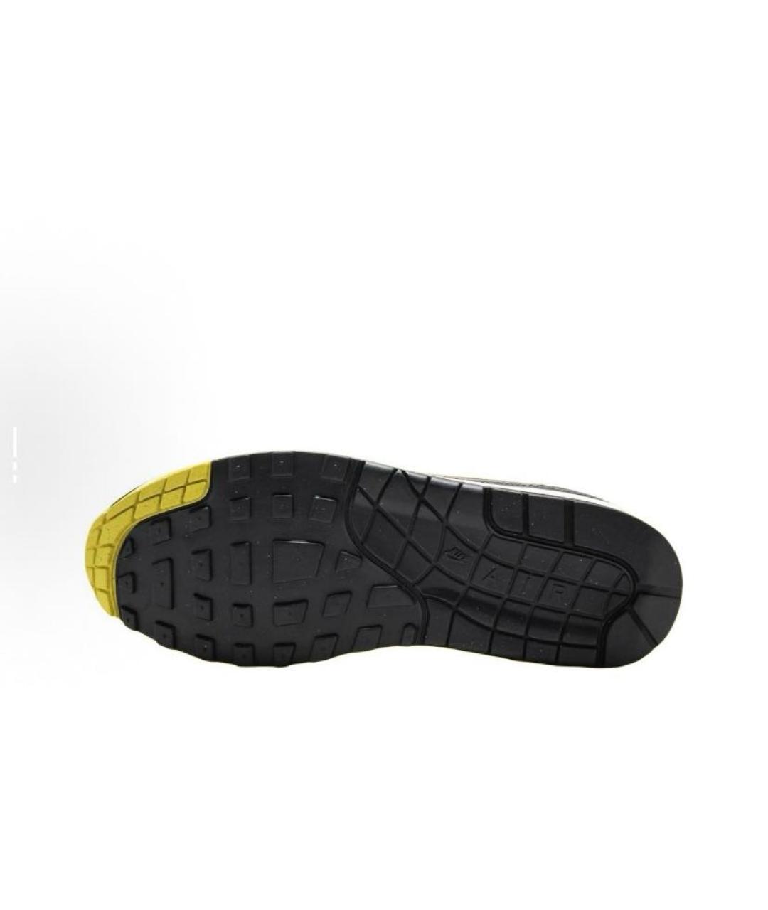 NIKE Черные текстильные низкие кроссовки / кеды, фото 5
