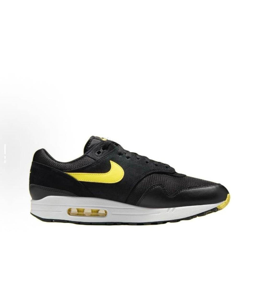 NIKE Черные текстильные низкие кроссовки / кеды, фото 6
