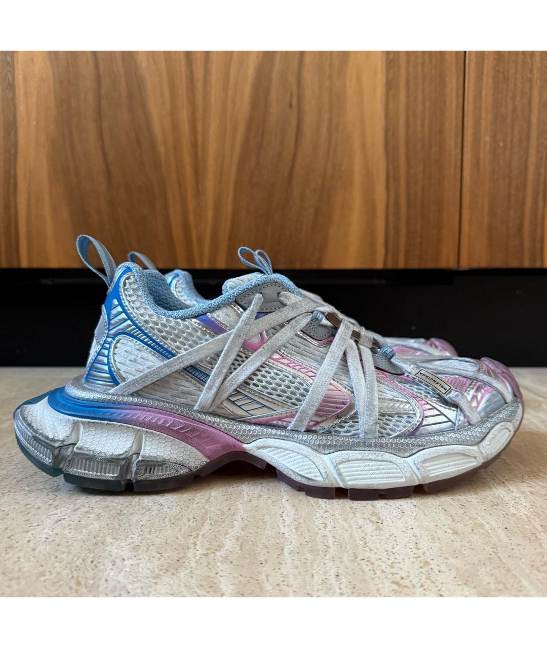BALENCIAGA Белые кроссовки, фото 9