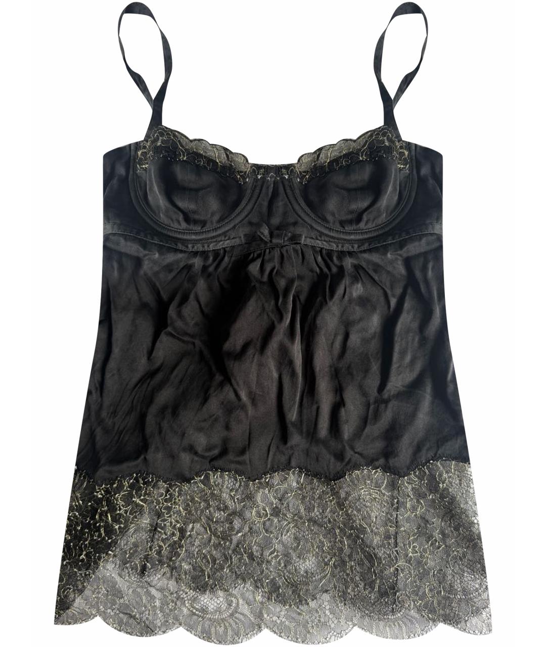 DOLCE&GABBANA Черная пижамы и сорочки, фото 1