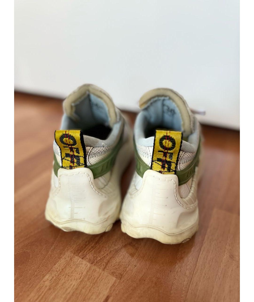 OFF-WHITE Мульти замшевые кроссовки, фото 4