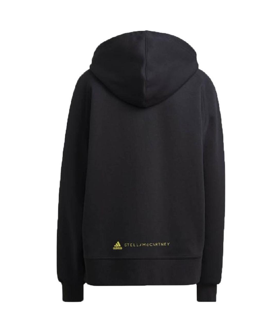 ADIDAS BY STELLA MCCARTNEY Черная хлопковая спортивная куртка, фото 2