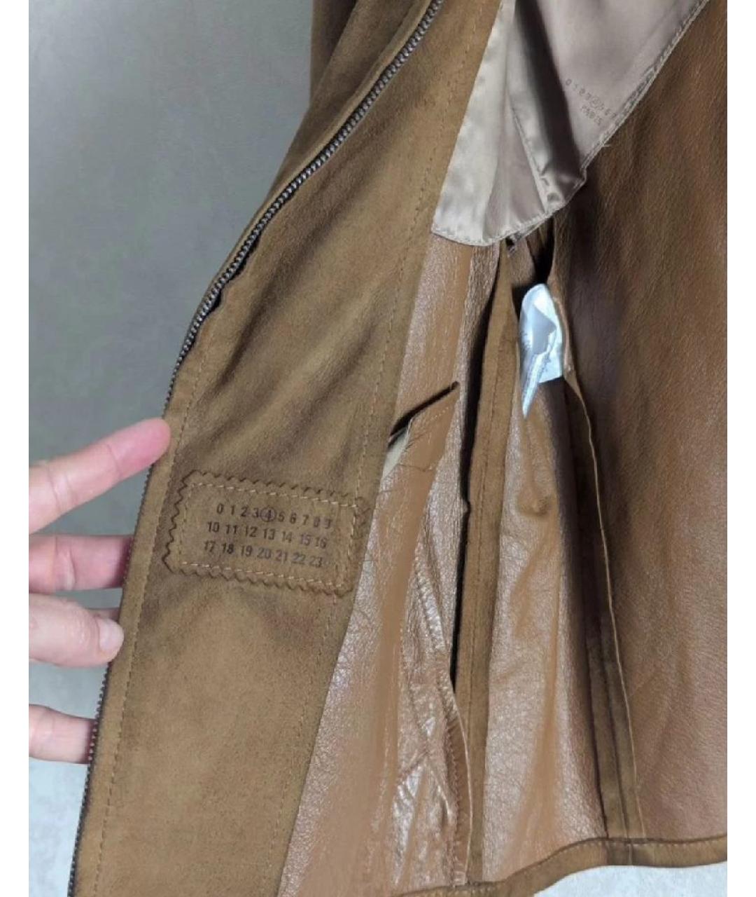 MAISON MARGIELA Коричневая куртка, фото 3