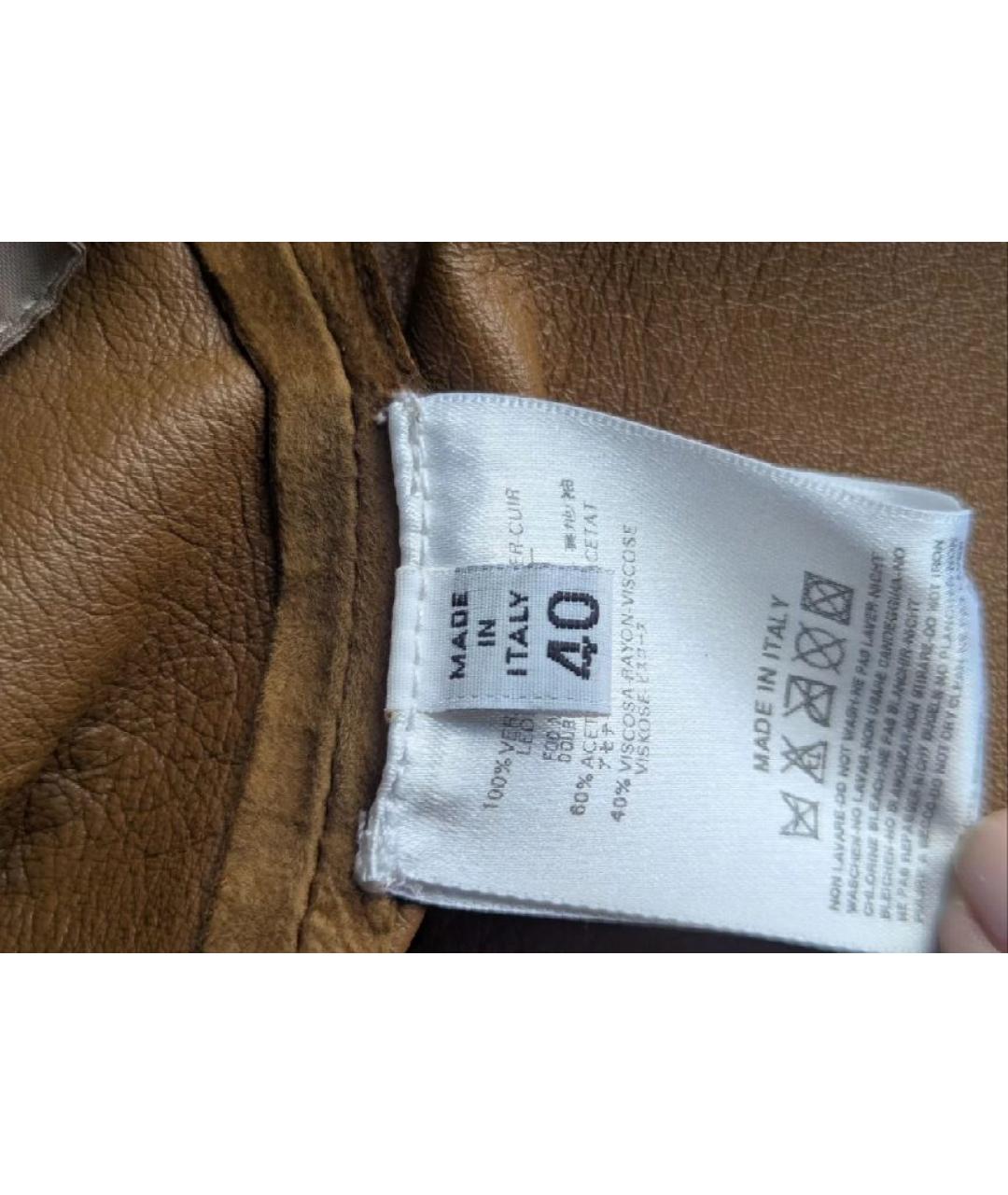 MAISON MARGIELA Коричневая куртка, фото 7