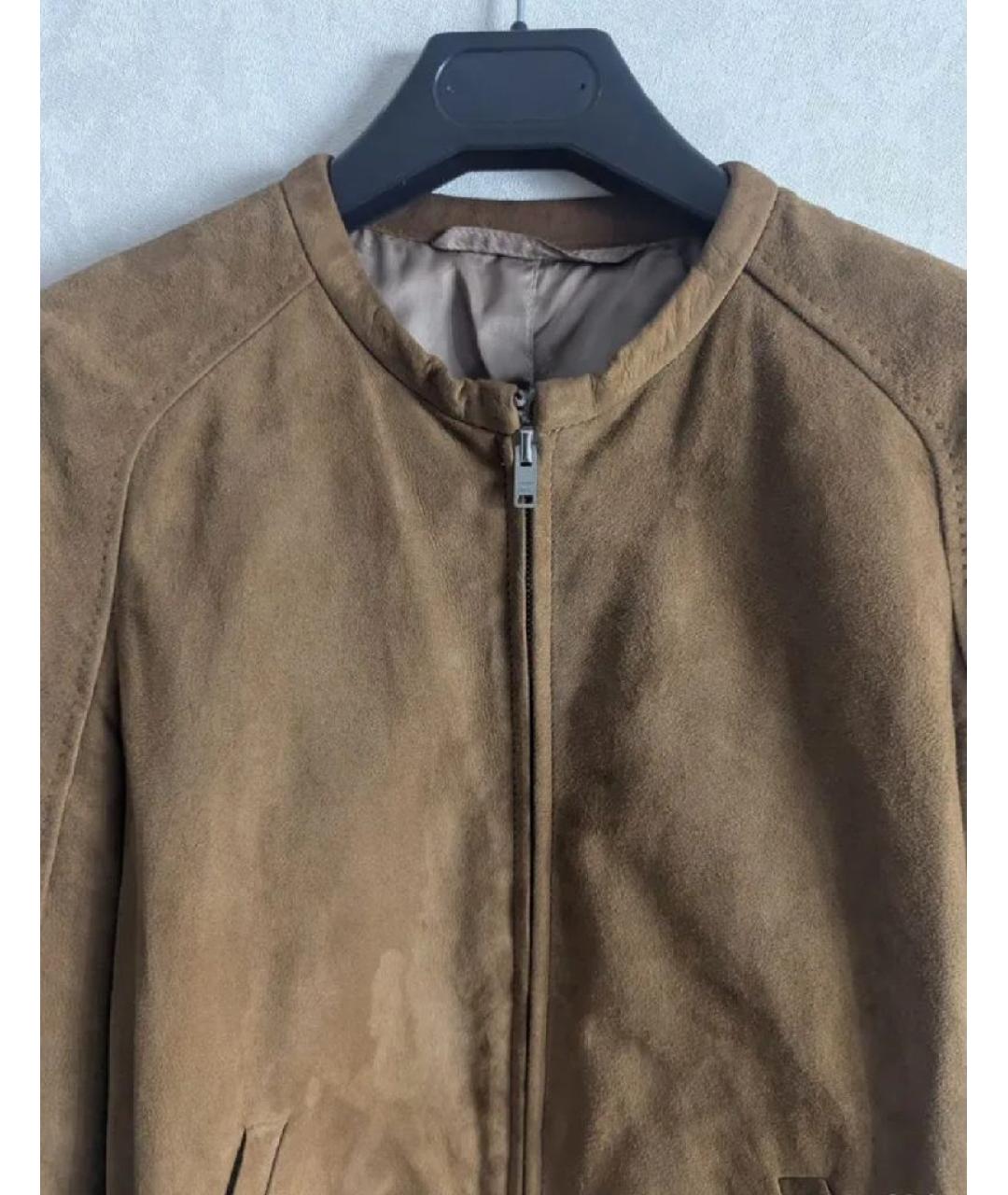 MAISON MARGIELA Коричневая куртка, фото 4