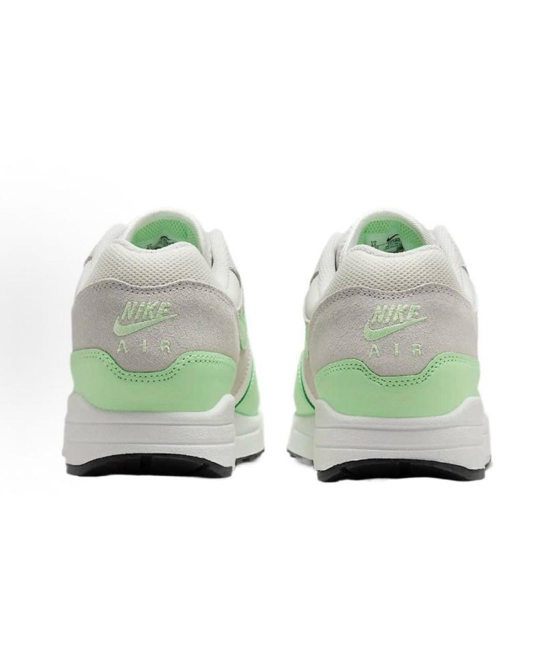 NIKE Салатовые текстильные низкие кроссовки / кеды, фото 4